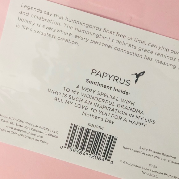 Papyrus Mother’s Day Cards pack of 2 - Picture 4 of 8